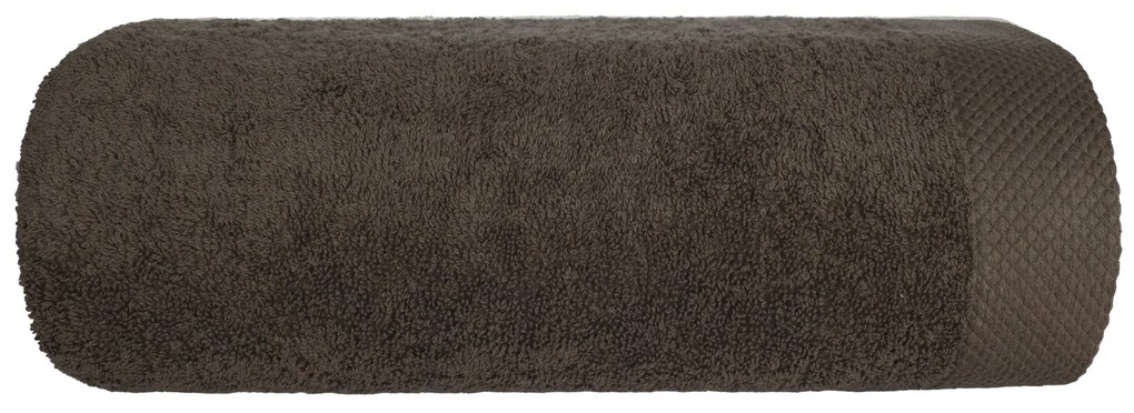 Bavlněný froté ručník BOHO 70x140 cm hnědý