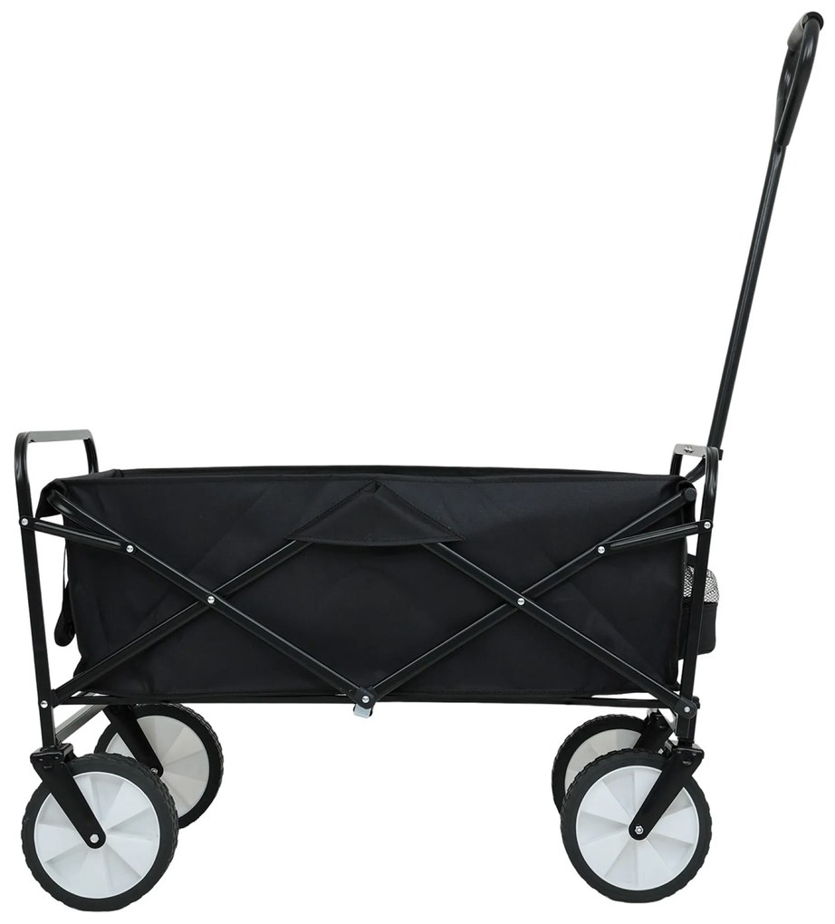 Záhradný vozík TYRS 145L čierny