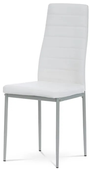 BONTEC Jedálenská stolička, čierna, ekokoža, DCL-377 BK Farba: Šedá