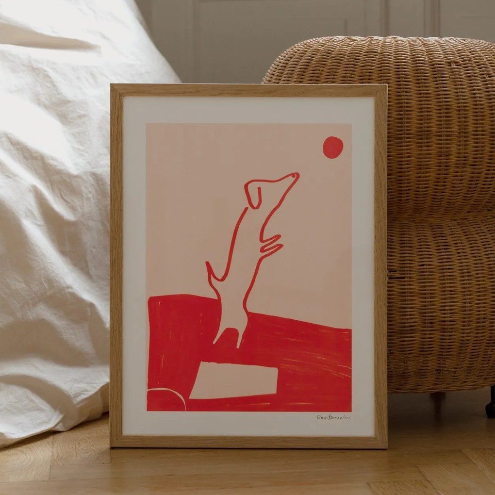 THE POSTER CLUB Autorský plagát Divertissement by Cinzia Franceschini 30 x 40 cm