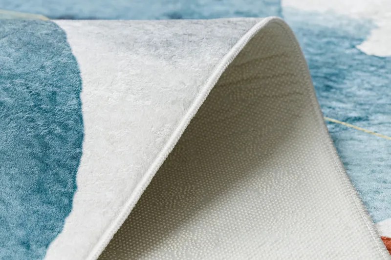 Dywany Łuszczów, Kusový koberec ANDRE Abstraction 1112, 80x150, viacfarebná, chodba / predsieň