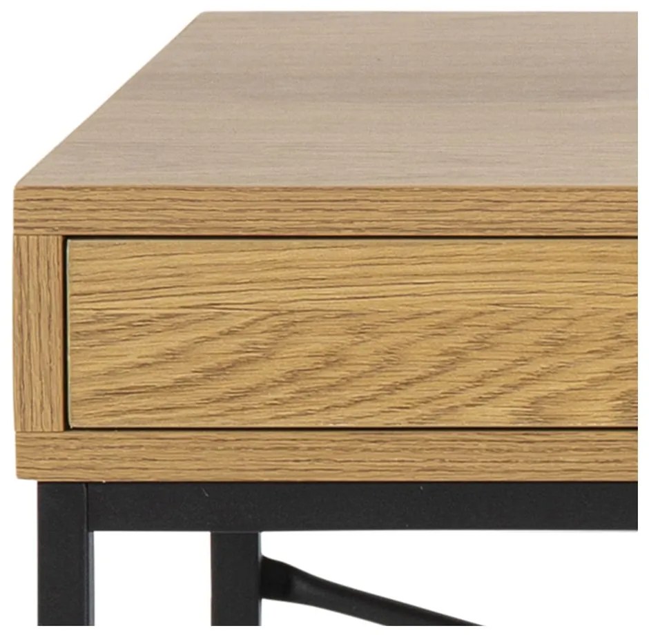 Pracovný stôl v dekore divokého duba Actona, 110 x 45 cm