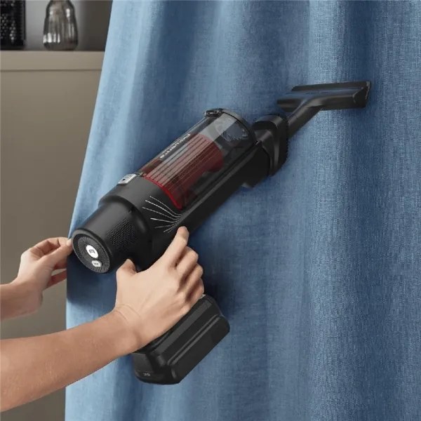 Rowenta - tyčový vysávač 2v1 X-PERT ANIMAL 140W/18V červený