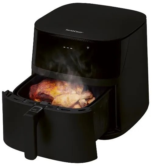 Silvercrest® Kitchen Tools Teplovzdušná fritéza Smart XL, 5,5 l (100382591)