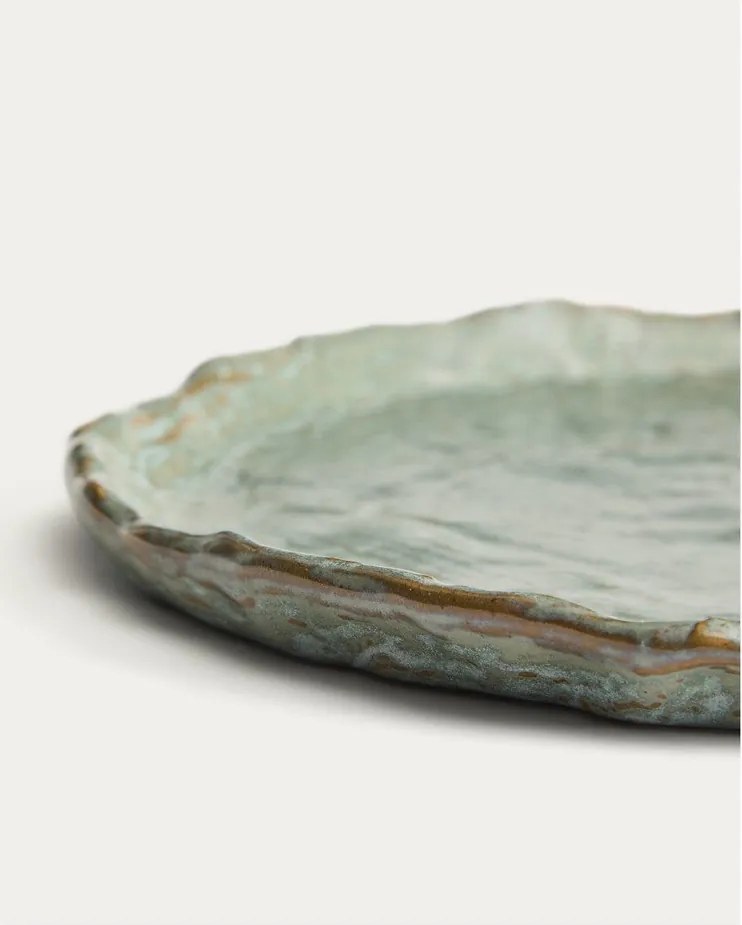 Sivý keramický tanier ø 26 cm Alenia – Kave Home