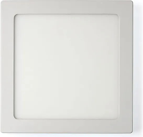 BERGE LED panel štvorcový 225x225x35mm prisadený - 18W - 230V - 1480Lm - teplá