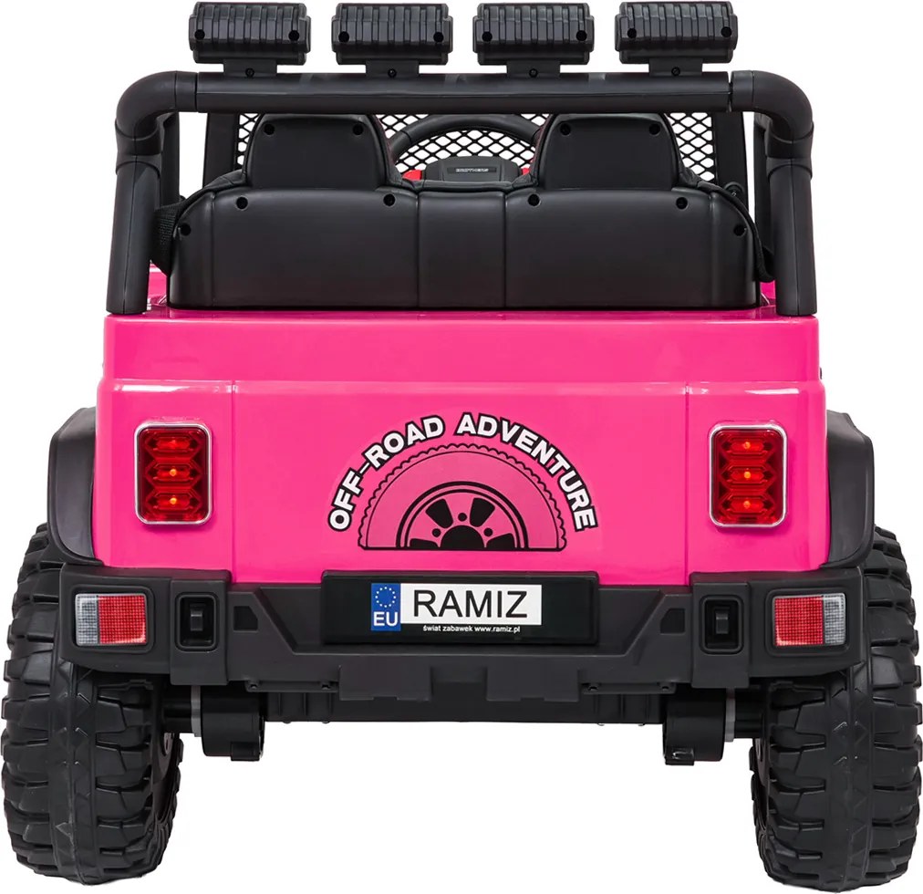 Ramiz Vozidlo Jeep BEAST 4x4 Ružová