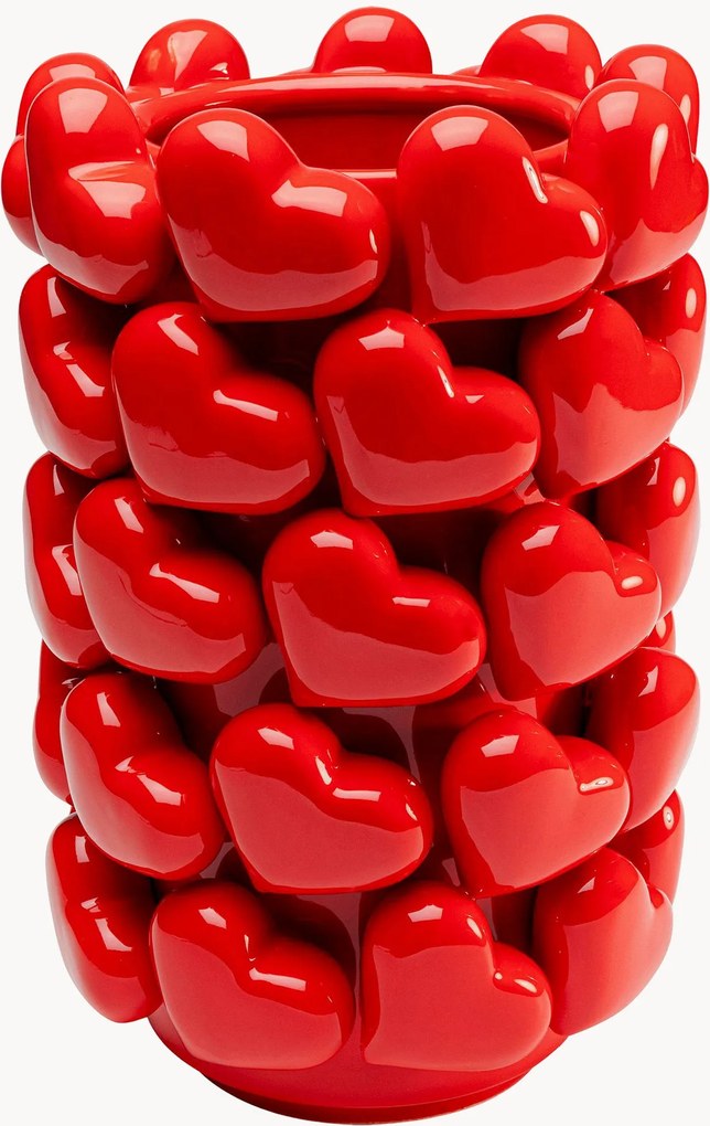 Váza Hearts, V 33 cm