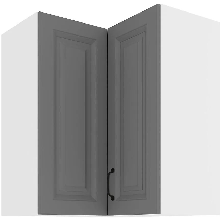 Skrinka do kuchyne STILO DUSTGREY/biely 60X60 GN-72 2F (90°)