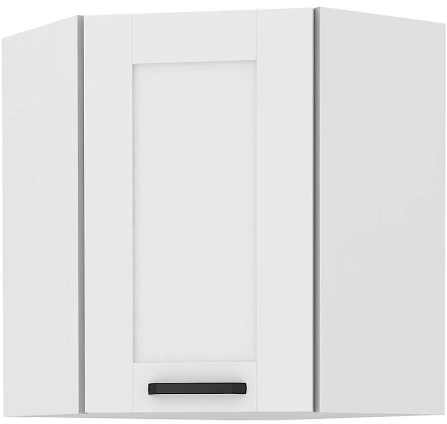 Skrinka do kuchyne LUNA biely/biely 60X60 GN-72 2F (45°)