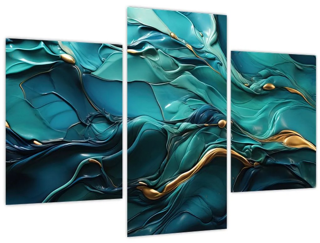 Obraz - Abstraktné textúry (90x60 cm)