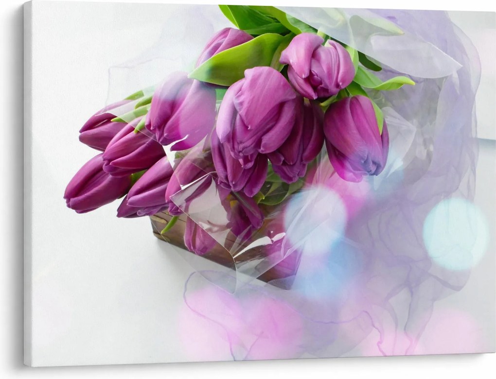 Obraz - kytice tulipánov (70x50 cm)