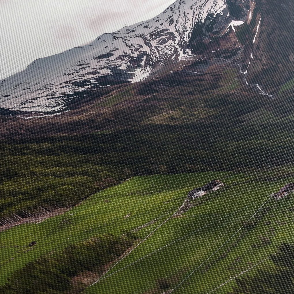 Obraz - Údolie pod horami (120x50 cm)