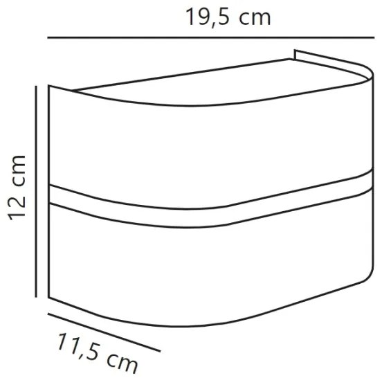 Nordlux - Vonkajšie nástenné svietidlo SIBELIS 1xE27/10W/230V IP44 čierna