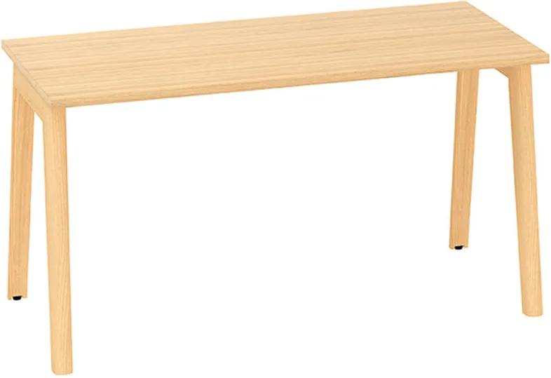 Kancelársky pracovný stôl ROOT, 1400 x 800 mm, dub