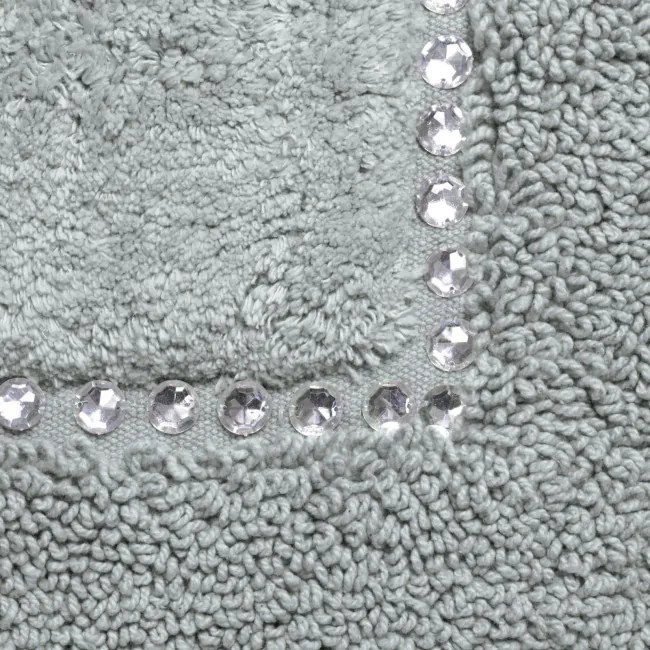 Kúpeľňový koberček CHIC strieborný