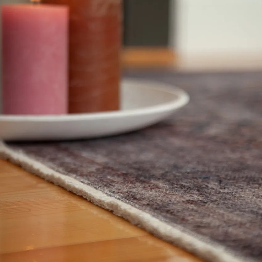 Obsession, Kusový koberec My Maurea 780 navy – na von aj na doma, 240x340, hnedá, chodba / predsieň