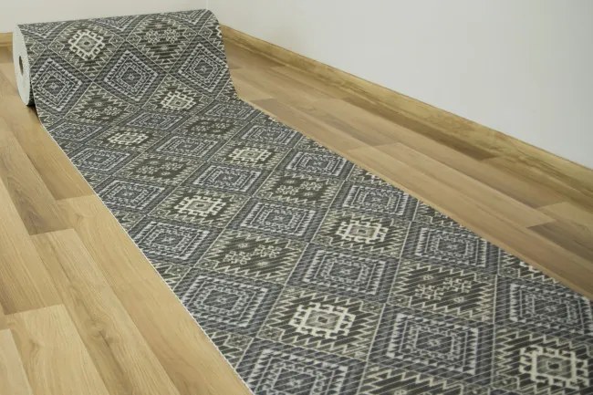 Kúpelňová penová rohož Softy-tex 827 sivá