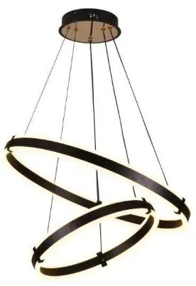 LED Stmievateľný luster na lanku LED/140W/230V 3000-6500K + diaľkové ovládanie