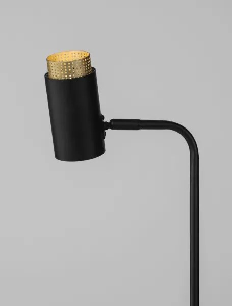 Dizajnová stolová lampa Nessi Čierna
