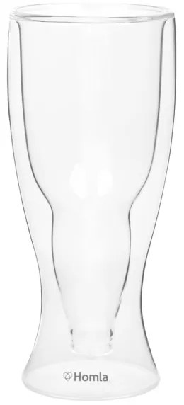 Pohár ALCOLE BEER na pivo s dvojitým dnom 888972 500 ml