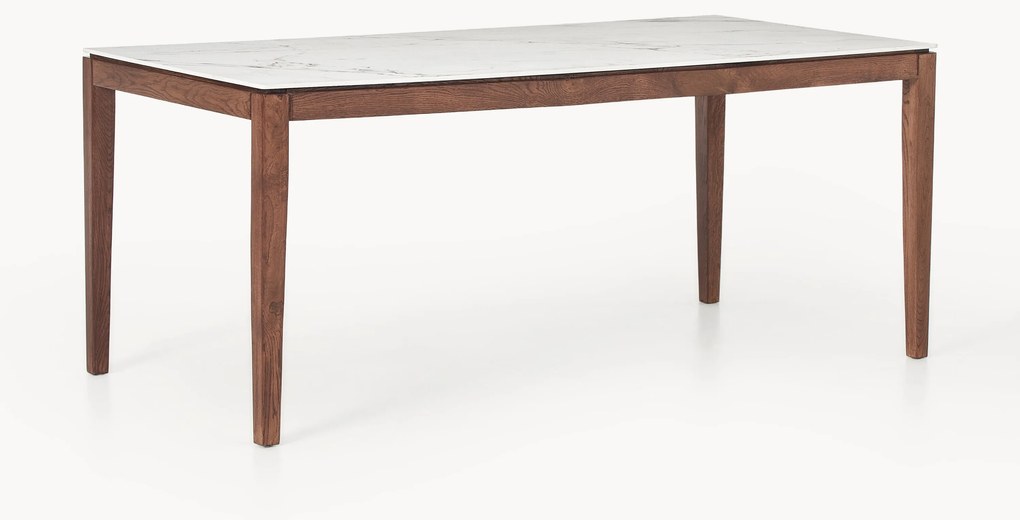 Jedálenský stôl's mramorovým vzhľadom Jackson