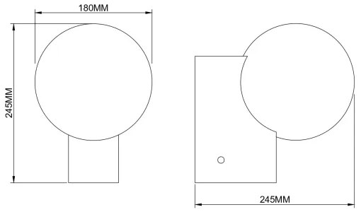 Zuma Line 003064-034741 - Nástenné svietidlo NUA 1xE27/25W/230V zlaté
