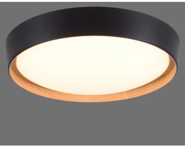 Leuchten Direkt 1434718-LED Stmievateľné stropné svietidlo EMILIA 28,8W/230V čierna