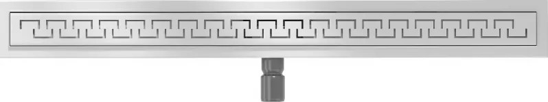 Mexen Flat nerezový sprchový žľab 100 cm vzor M15, 1024100-15
