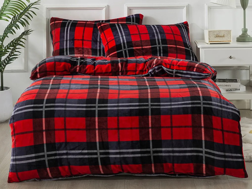 XPOSE® Predĺžené mikroplyšové obliečky KOSTKA Exclusive