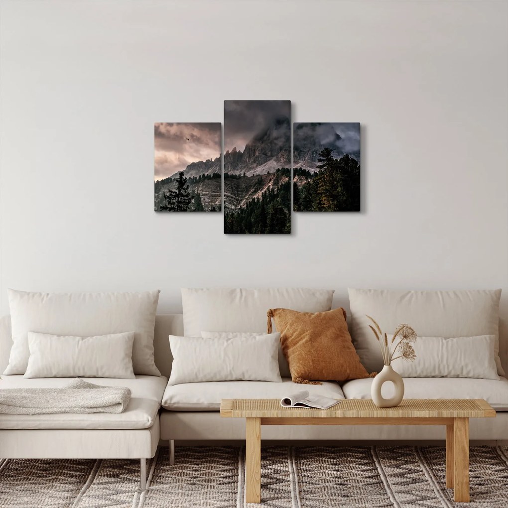 Obraz skalnatých hôr (90x60 cm)