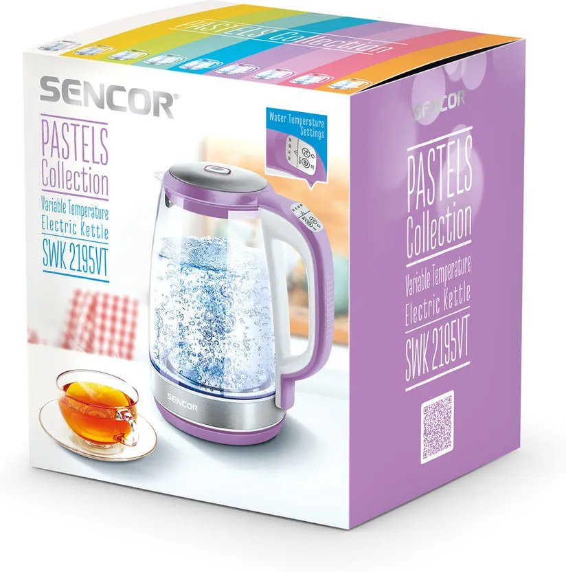 Sencor SWK 2195VT rýchlovarná kanvica s termoreguláciou