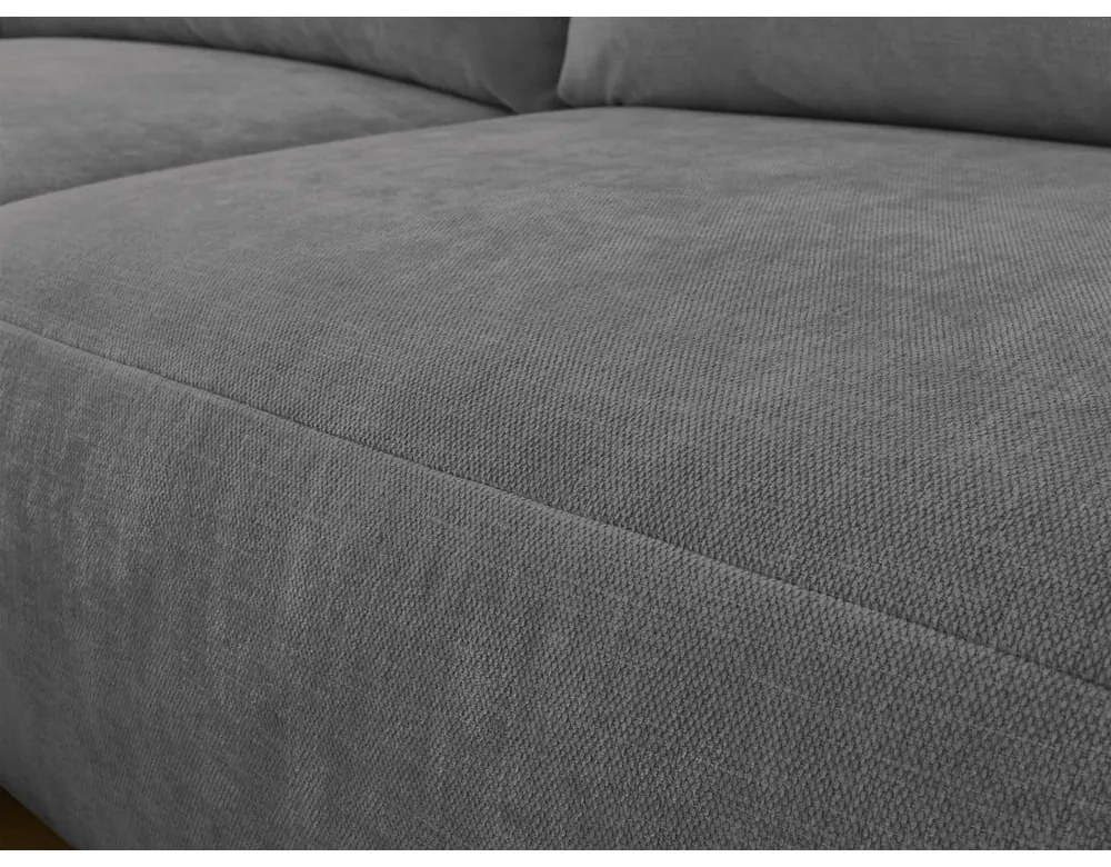 Sivá rohová pohovka Aden – Bobochic Paris