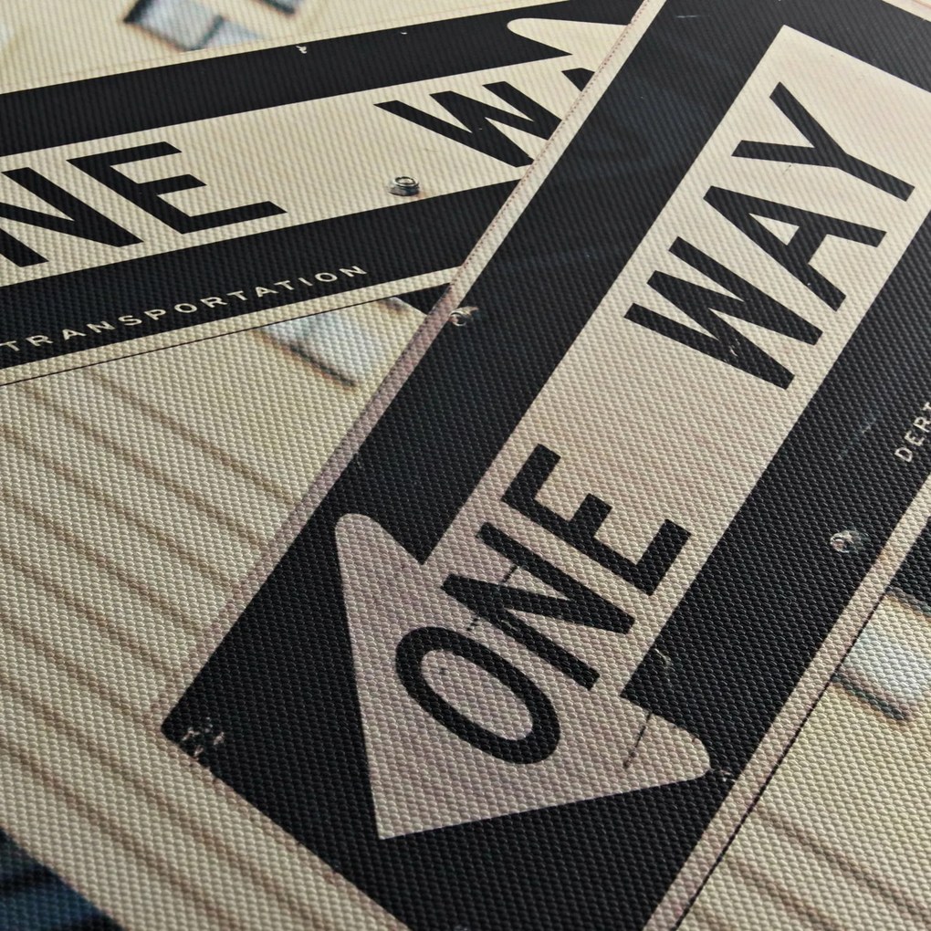 Obraz - New York ONE WAY (90x60 cm)