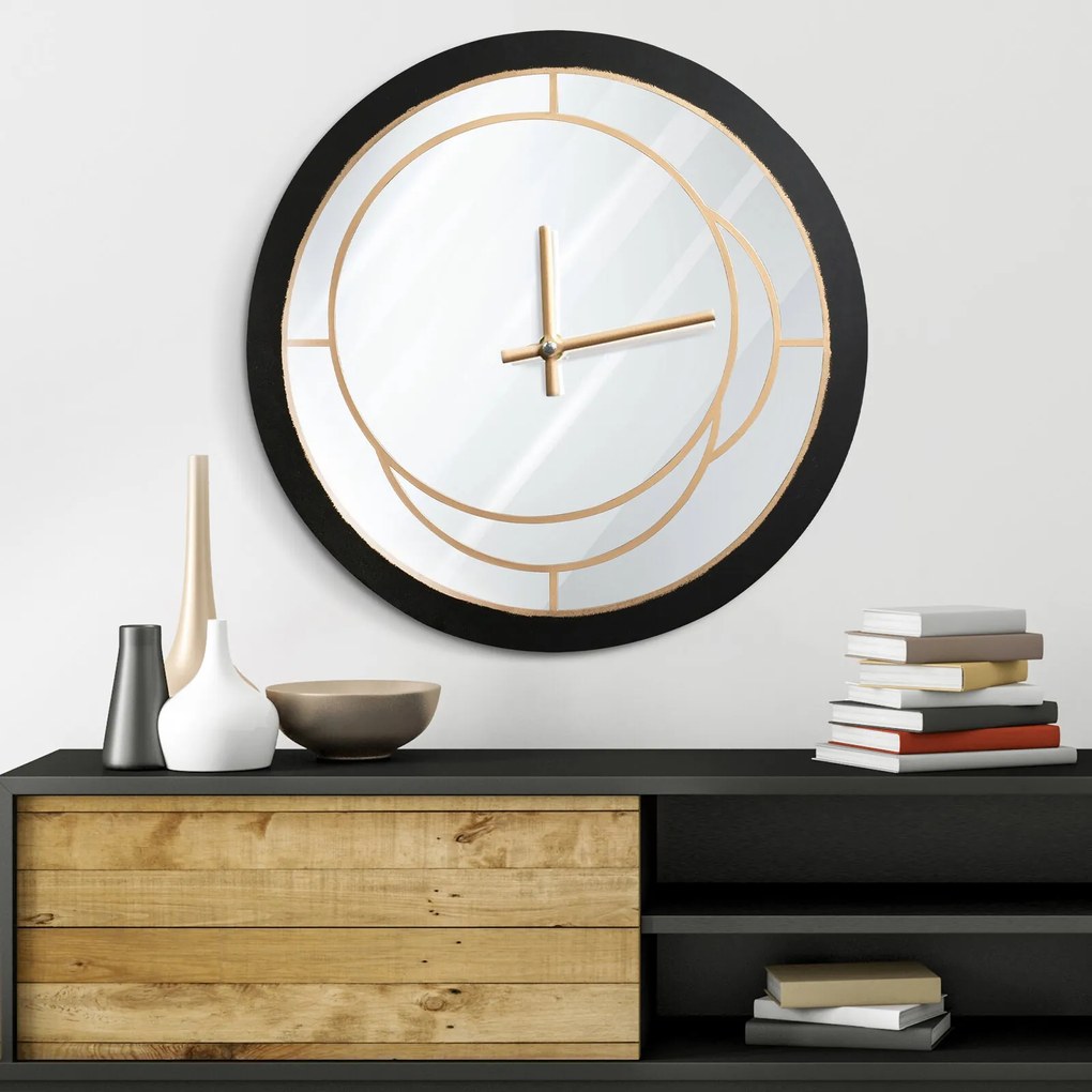 Dekoračné nástenné hodiny v modernom minimalistickom štýle