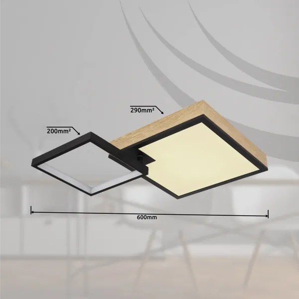 Globo 41392-21 - LED RGBW Stmievateľné svietidlo JACKY LED/21W/230V+LED/3W + DO