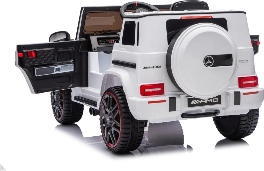 Ramiz Detské vozidlo Mercedes G63 AMG LIFT, biele