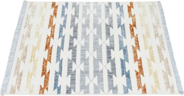 Koberec BROADWAY C0784 biely / žltý / krémový