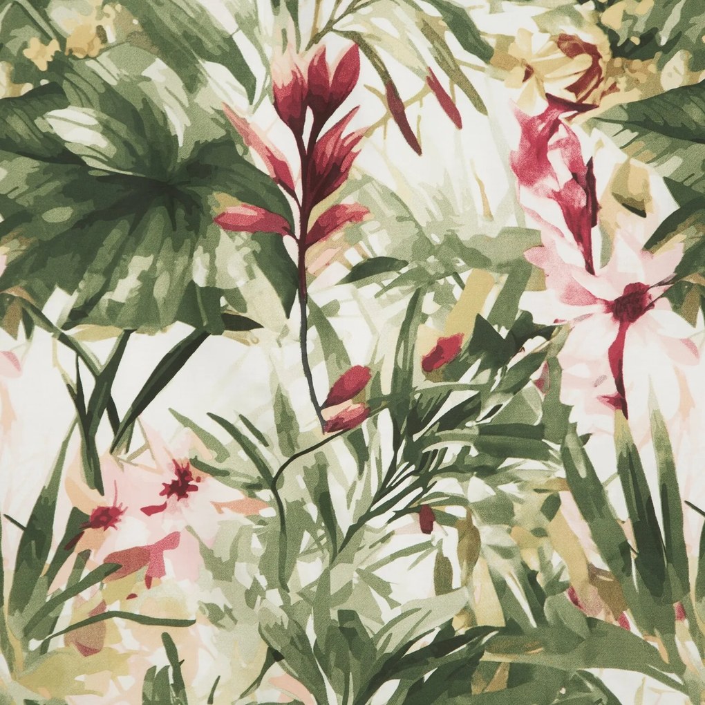 SATÉNOVÉ OBLIEČKY SPRING43 140X200 CM, 1 KS 70X80 CM LISTY