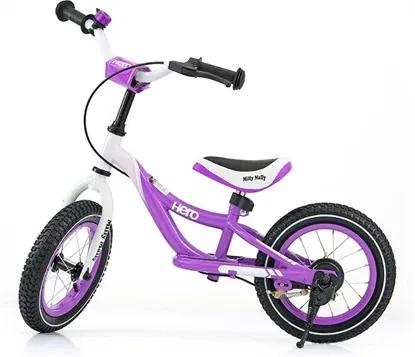 MILLY MALLY Nezaradené Detské odrážadlo bicykel Milly Mally Hero purple Fialová |