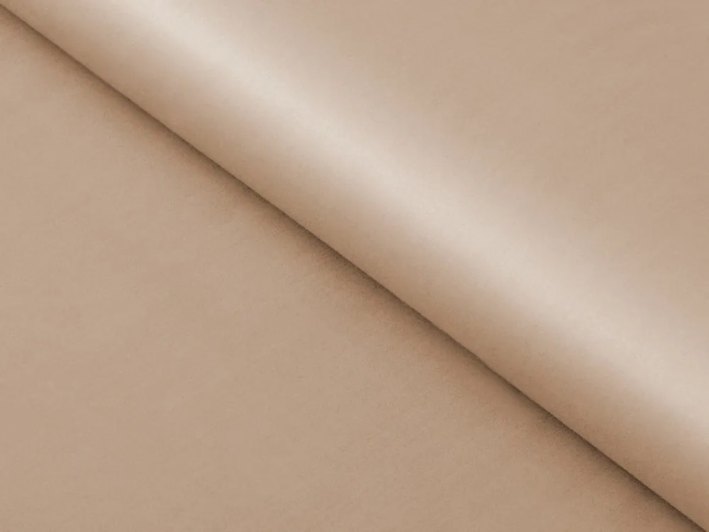 Biante Bavlnená saténová obliečka na vankúš ST-017 Béžová 30 x 50 cm