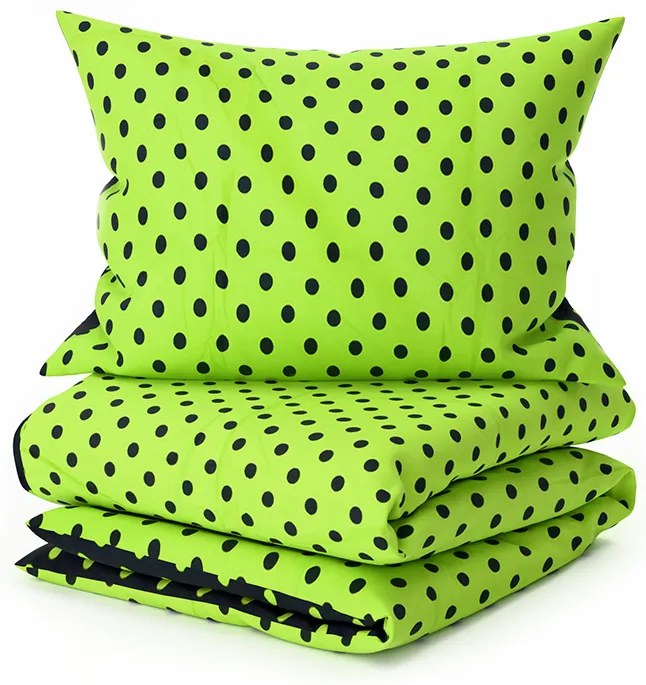 Bavlnené obliečky COLAM GREEN zelené Rozmer obliečky: 70 x 90 cm | 140 x 220 cm