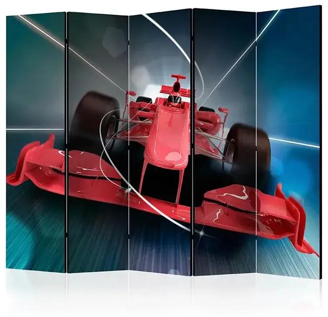 Paraván - Formula 1 car II [Room Dividers] Veľkosť: 225x172, Verzia: Akustický