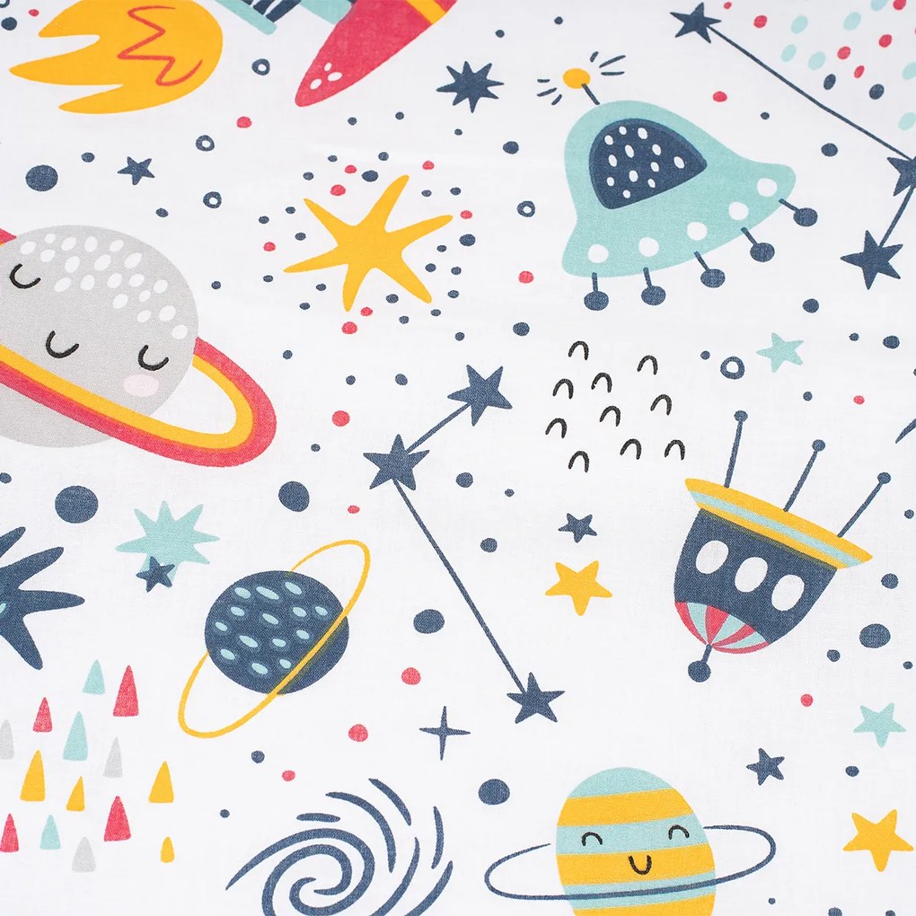 4Home Detské bavlnené obliečky Cosmic Adventure, 140 x 200 cm, 70 x 90 cm