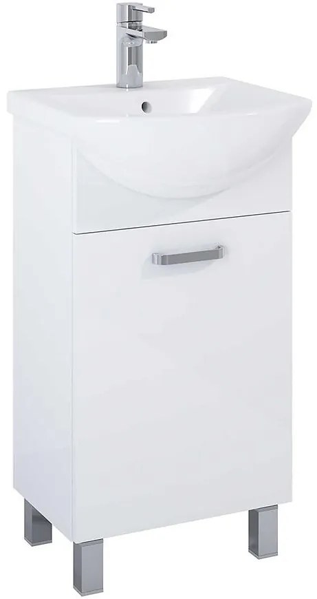 Kúpeľňový set Uno 45 1D biely