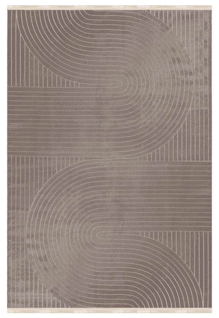 Ayyildiz Kusový koberec STYLE 8902, Mocca Rozmer koberca: 160 x 230 cm