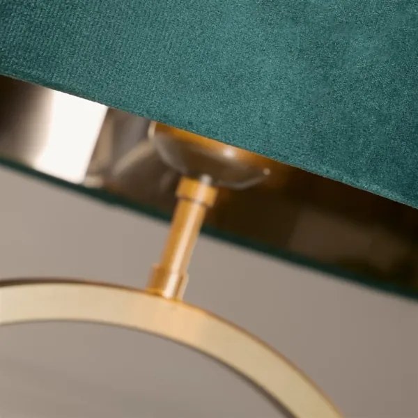 Searchlight EU93102EM - Stolová lampa ELEGANT 1xE27/60W/230V zelená