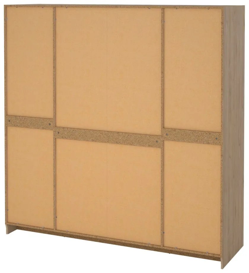 Šatníková skriňa v dekore duba v prírodnej farbe 195,5x200 cm Billund – Tvilum