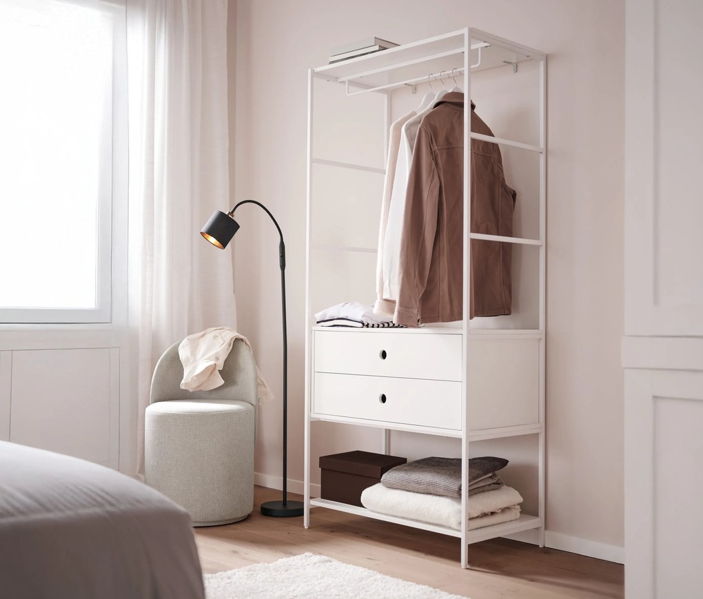 Vešiaková stena »KLAAR« s 2 zásuvkami