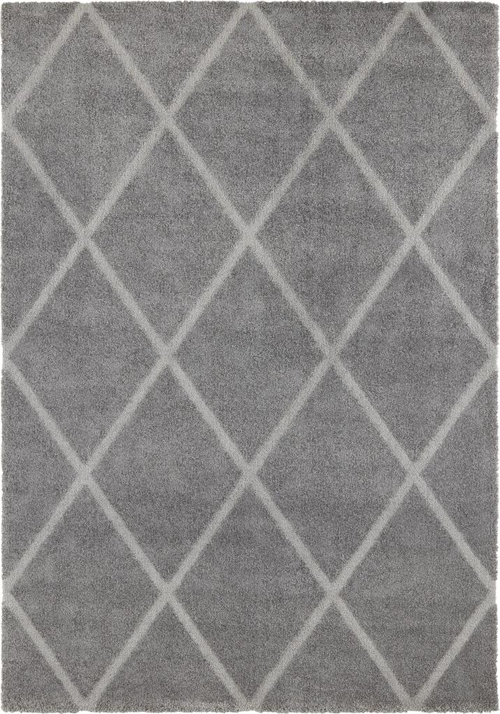 ELLE Decor koberce Kusový koberec Maniac 103651 Grey/Silver z kolekce Elle - 120x170 cm